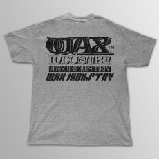 画像1: Wax-Industry / Box Logo グレイ T/S (1)