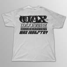 画像1: Wax-Industry / Box Logo ホワイト T/S (1)