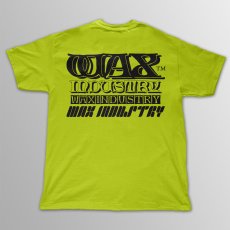 画像1: Wax-Industry / Box Logo セーフティグリーン T/S (1)