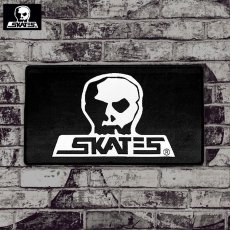 画像1: 【即購入可】Skull Skates /  Woven Logo L ワッペン (1)
