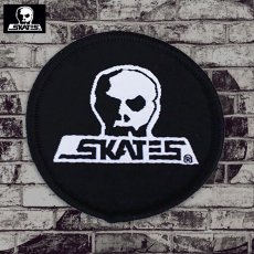 画像1: 【即購入可】Skull Skates /  Circle Logo ワッペン (1)