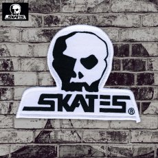 画像1: 【即購入可】Skull Skates /  Logo Wolven Diecutワッペン M (1)