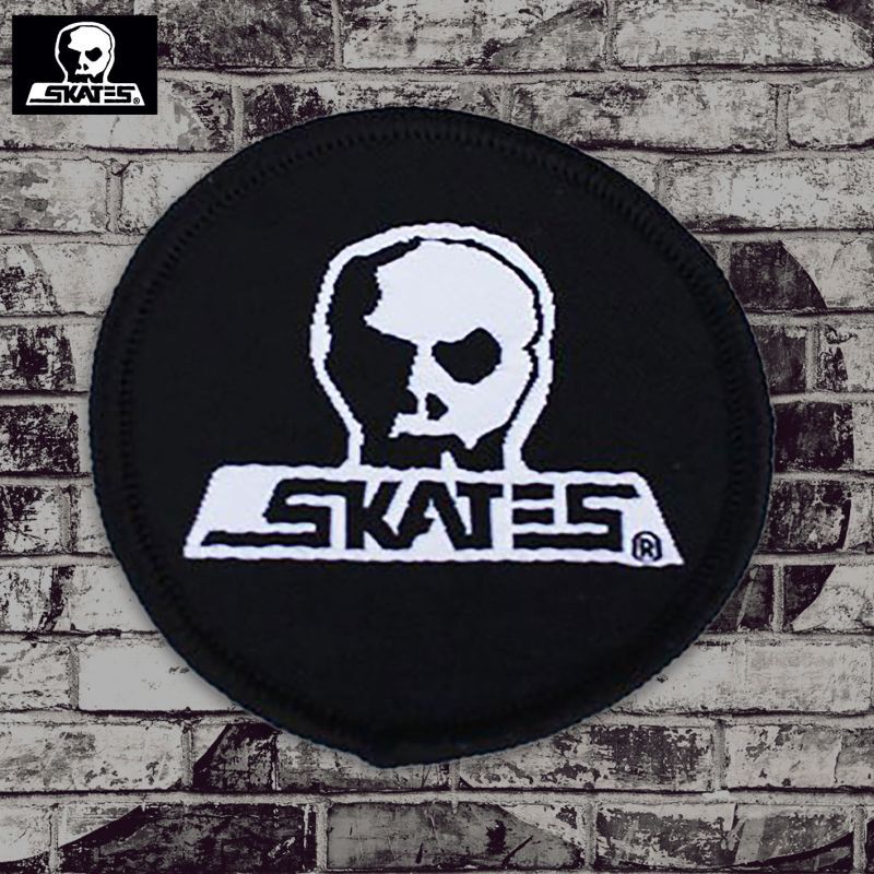 【即購入可】Skull Skates /  Circle Logo ワッペン